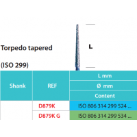 D879K - Torpedo Tapered