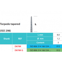 D878K-Torpedo Tapered