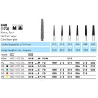 848 - Flat end Taper 848 - Flat end Taper