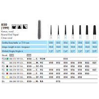 850 - Round End Taper 850 - Round End Taper