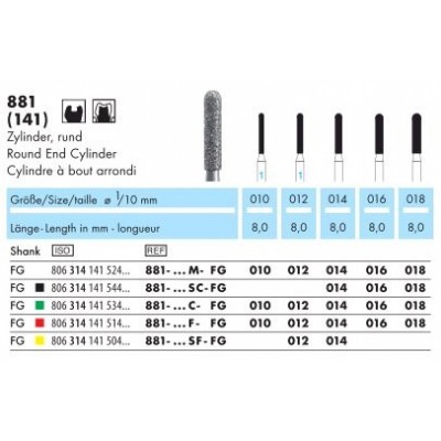 881 - Round End Cylinder