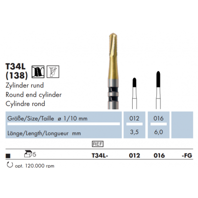 T34L - Round End Cylinder